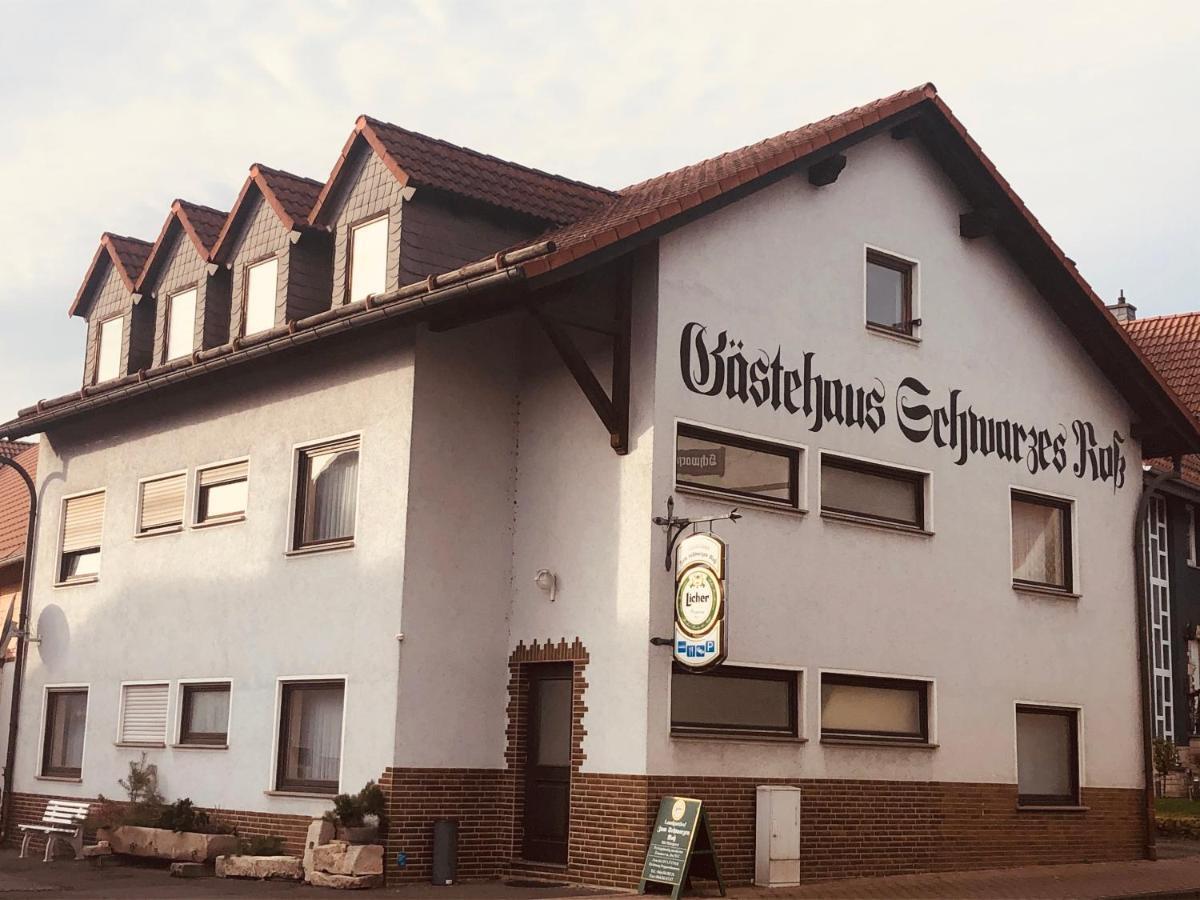 Landgasthof Zum Schwarzen Roß Eichenzell Exterior foto