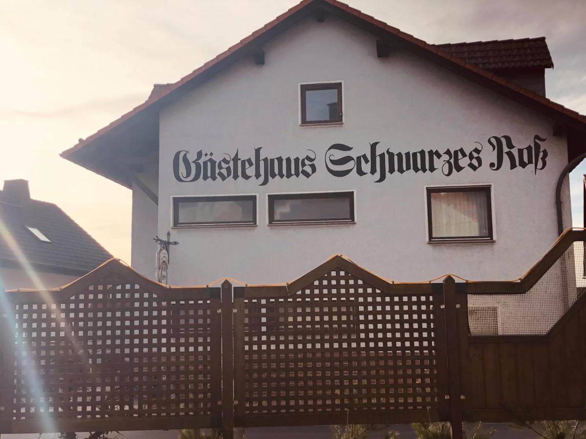 Landgasthof Zum Schwarzen Roß Eichenzell Exterior foto